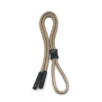 Celebrity Gözlük İpi Gece Aktiviteleri İçin Yansıtıcı Dayanıklı Polyester Gözlük Askıları Kahverengi