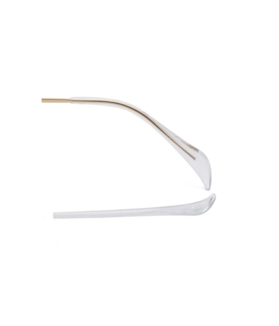 Ray-Ban Uyumlu Plastik Gözlük Sap Uçları Ucu Şeffaf 