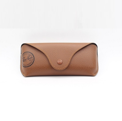 Ray-Ban Kahverengi Gözlük Kutusu Kılıfı ve Silme Bezi