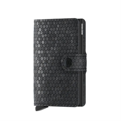 Secrid Miniwallet Hexagon Black Cüzdan