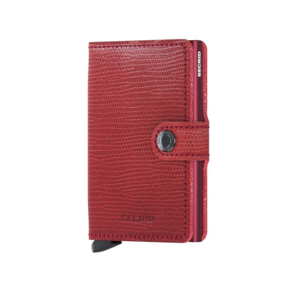 Secrid Miniwallet Rango Red Bordeaux Orjinal Avrupa Derisi Cüzdan