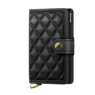 Secrid Premium Miniwallet Emboss Diamond Black Cüzdan