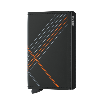 Secrid Slimwallet Stitch Orange Cüzdan