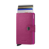 Secrid Miniwallet Crisple Fuchsia Orjinal Avrupa Derisi Cüzdan
