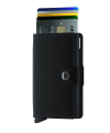 Secrid Miniwallet Matte Black Orijinal Avrupa Derisi Cüzdan