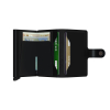 Secrid Miniwallet Matte Black Orijinal Avrupa Derisi Cüzdan