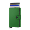 Secrid Miniwallet Matte Bright Green Orijinal Avrupa Derisi Cüzdan