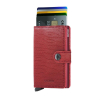 Secrid Miniwallet Rango Red Bordeaux Orjinal Avrupa Derisi Cüzdan