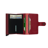 Secrid Miniwallet Veg Rosso Bordeaux Orijinal Avrupa Derisi Cüzdan